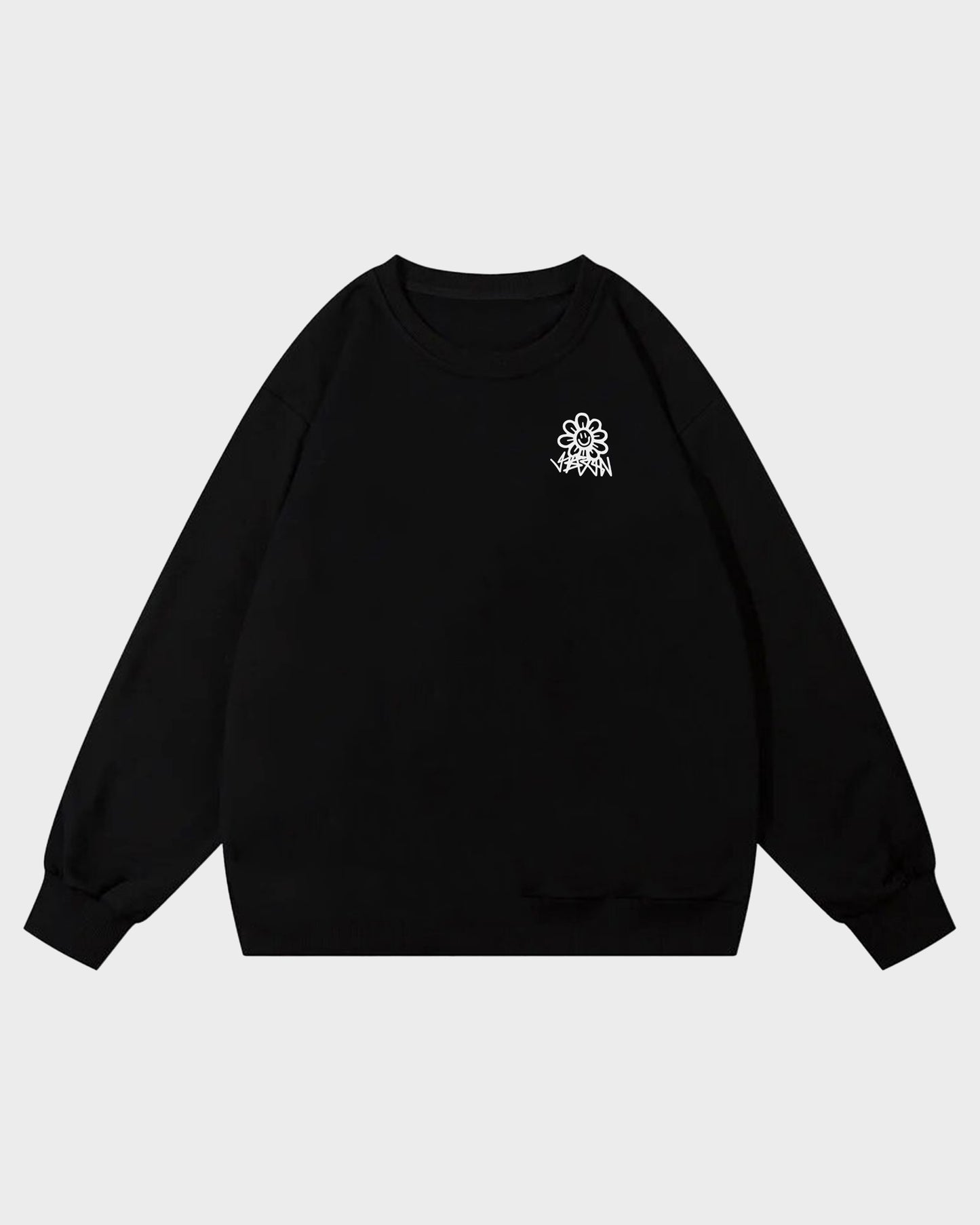 CREWNECK EYESRUN BLACK